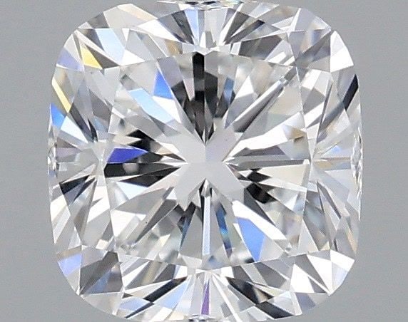 Loose Diamond - CUSHION MODIFIED 1.04ct E VVS2: Loose Diamond - CUSHION MODIFIED 1.04ct E VVS2 Source: This is a real non-mined Diamond that has been grown in a lab Shape: CUSHION MODIFIED Carats: 1.04 Color: E Clarity: VVS2 Certification: IGI Vide