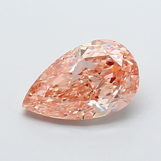 Loose Diamond - PEAR 2.03ct Fancy Brownish Orange VS1: Loose Diamond - PEAR 2.03ct Fancy Brownish Orange VS1 Source: This is a real non-mined Diamond that has been grown in a lab Shape: PEAR Carats: 2.03 Color: Fancy Brownish Orange Certification: IGI Vid