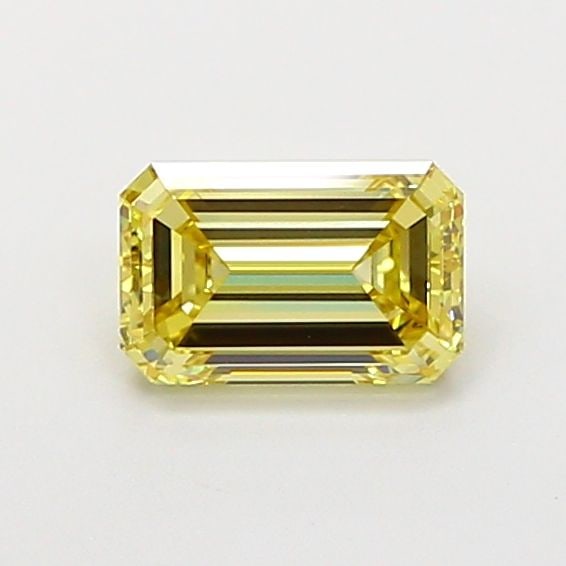 Loose Diamond - EMERALD 1.01ct Fancy Yellow VS1: Loose Diamond - EMERALD 1.01ct Fancy Yellow VS1 Source: This is a real non-mined Diamond that has been grown in a lab Shape: EMERALD Carats: 1.01 Color: Fancy Yellow Certification: IGI Video: