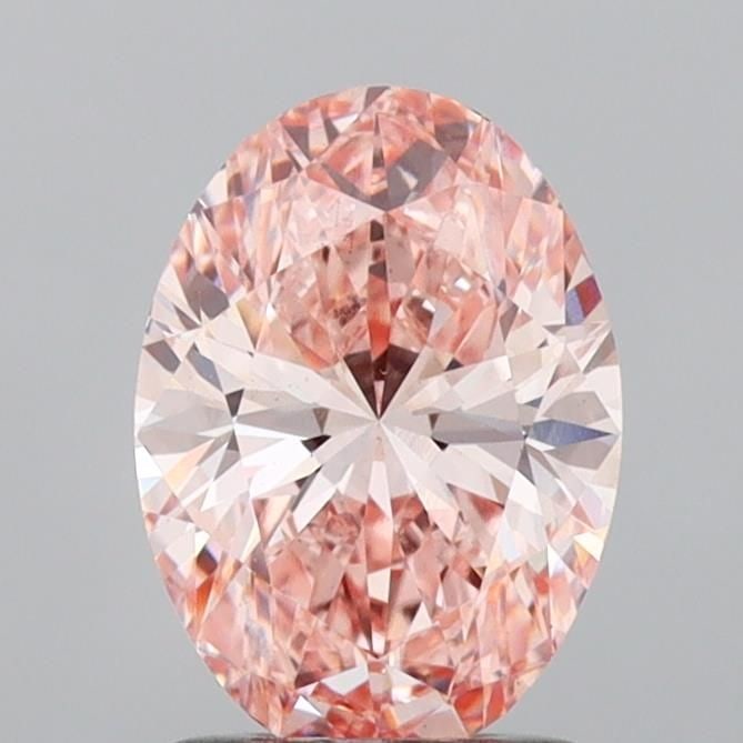 Loose Diamond - OVAL 1.53ct Fancy Intense Pink VS2: Loose Diamond - OVAL 1.53ct Fancy Intense Pink VS2 Source: This is a real non-mined Diamond that has been grown in a lab Shape: OVAL Carats: 1.53 Color: Fancy Intense Pink Certification: IGI Video:
