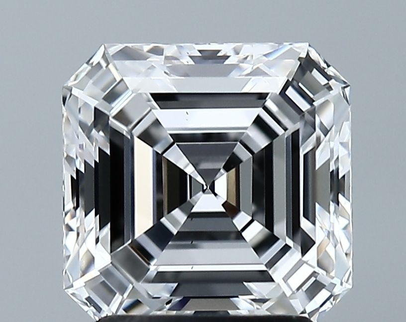 Loose Diamond - ASSCHER 2.14ct D VS2: Loose Diamond - ASSCHER 2.14ct D VS2 Source: This is a real non-mined Diamond that has been grown in a lab Shape: ASSCHER Carats: 2.14 Color: D Clarity: VS2 Certification: GIA Video: Video Link The