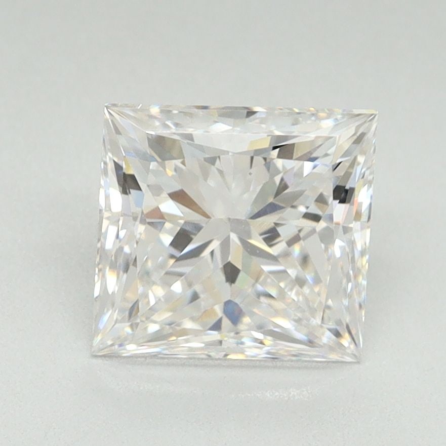 Loose Diamond - PRINCESS 2.07ct F VS1: Loose Diamond - PRINCESS 2.07ct F VS1 Source: This is a real non-mined Diamond that has been grown in a lab Shape: PRINCESS Carats: 2.07 Color: F Clarity: VS1 Certification: NONE Video: