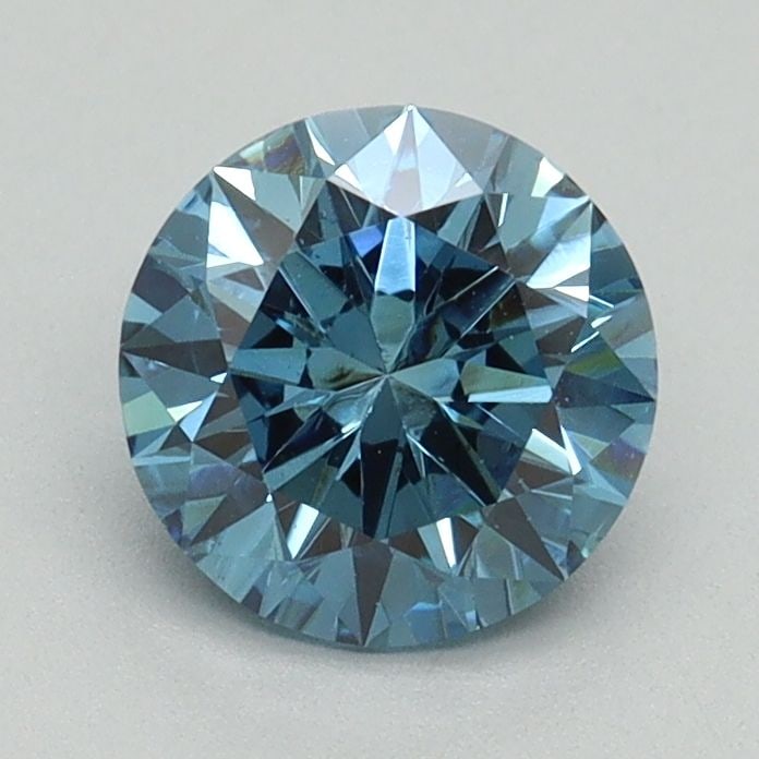 Loose Diamond - ROUND 1.12ct Fancy Vivid Blue VS2: Loose Diamond - ROUND 1.12ct Fancy Vivid Blue VS2 Source: This is a real non-mined Diamond that has been grown in a lab Shape: ROUND Carats: 1.12 Color: Fancy Vivid Blue Certification: IGI Video: