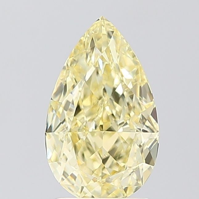 Loose Diamond - PEAR 2.05ct Fancy Yellow VVS2: Loose Diamond - PEAR 2.05ct Fancy Yellow VVS2 Source: This is a real non-mined Diamond that has been grown in a lab Shape: PEAR Carats: 2.05 Color: Fancy Yellow Certification: IGI Video: