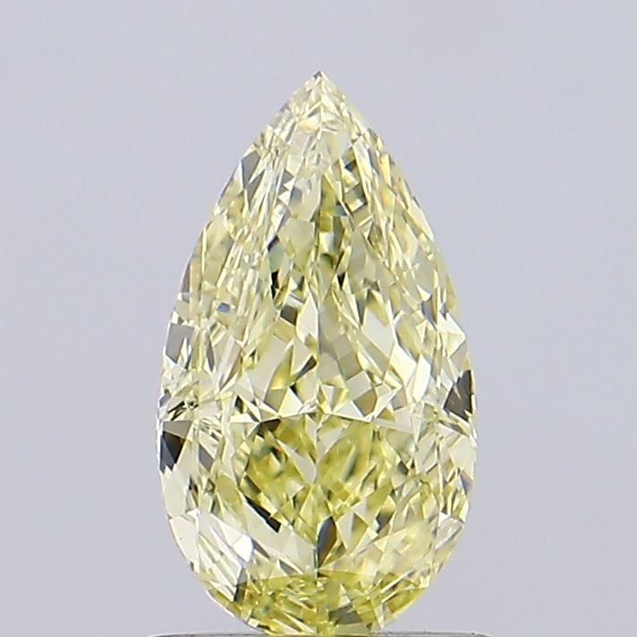 Loose Diamond - PEAR 1.08ct Fancy Yellow VVS1: Loose Diamond - PEAR 1.08ct Fancy Yellow VVS1 Source: This is a real non-mined Diamond that has been grown in a lab Shape: PEAR Carats: 1.08 Color: Fancy Yellow Certification: IGI Video:
