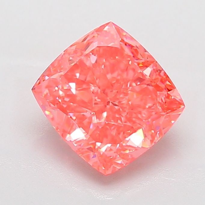 Loose Diamond - CUSHION MODIFIED 4.17ct Fancy Vivid Pink VS1 (1 of 1)