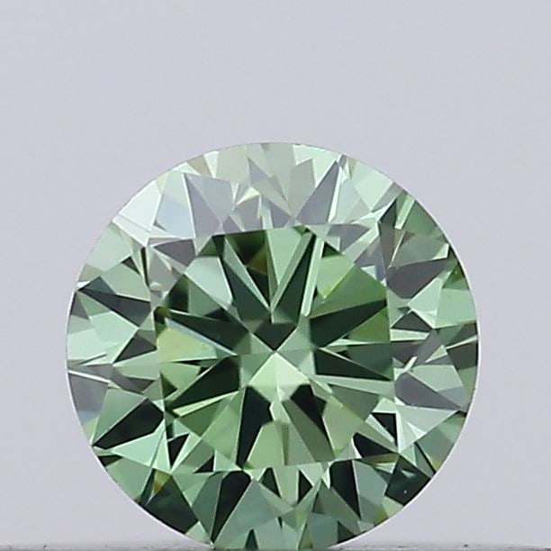Loose Diamond - ROUND 0.17ct Fancy Vivid Green VS1: Loose Diamond - ROUND 0.17ct Fancy Vivid Green VS1 Source: This is a real non-mined Diamond that has been grown in a lab Shape: ROUND Carats: 0.17 Color: Fancy Vivid Green Certification: NONE Video: