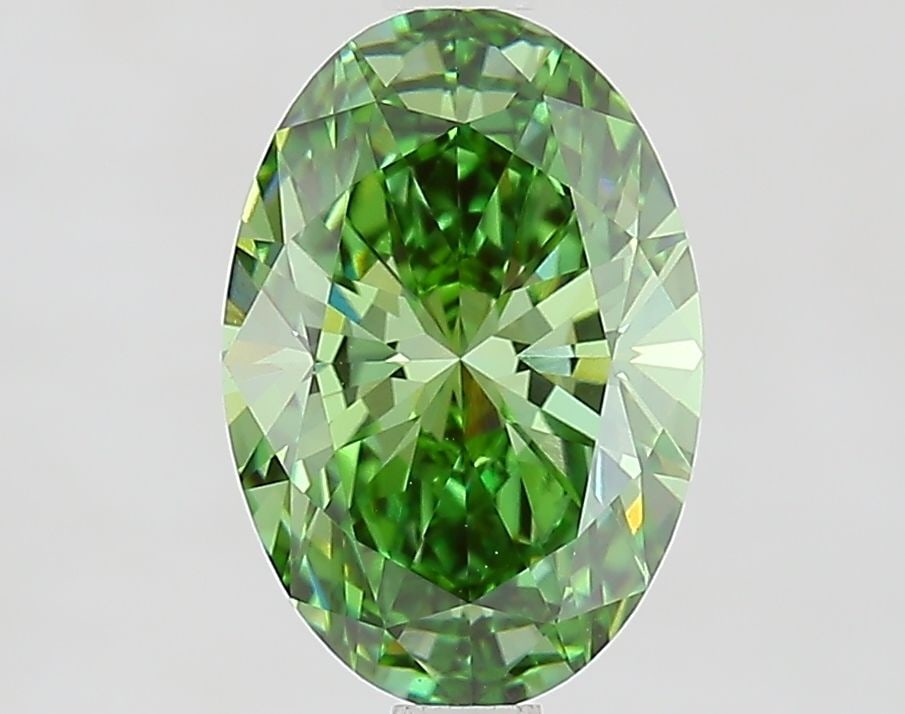 Loose Diamond - PRINCESS 3.32ct Fancy Vivid Blue VS1 (1 of 1)