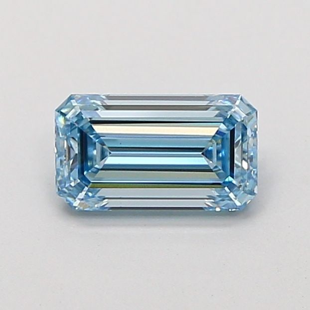 Loose Diamond - EMERALD 1.01ct Fancy Vivid Blue VS1: Loose Diamond - EMERALD 1.01ct Fancy Vivid Blue VS1 Source: This is a real non-mined Diamond that has been grown in a lab Shape: EMERALD Carats: 1.01 Color: Fancy Vivid Blue Certification: IGI Video: