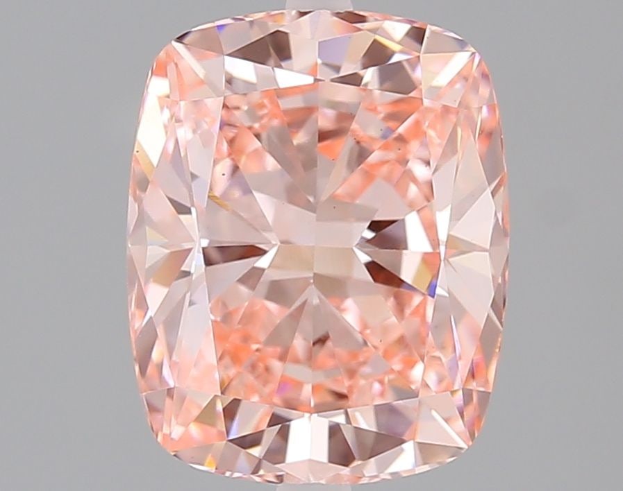 Loose Diamond - CUSHION MODIFIED 2.04ct Fancy Vivid Pink VS1: Loose Diamond - CUSHION MODIFIED 2.04ct Fancy Vivid Pink VS1 Source: This is a real non-mined Diamond that has been grown in a lab Shape: CUSHION MODIFIED Carats: 2.04 Color: Fancy Vivid Pink Certific