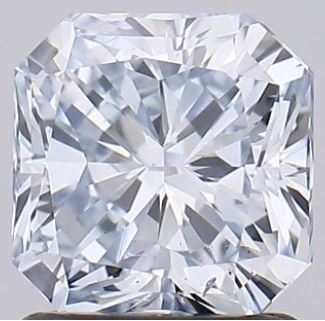Loose Diamond - SQUARE RADIANT 1.52ct Fancy Blue SI1: Loose Diamond - SQUARE RADIANT 1.52ct Fancy Blue SI1 Source: This is a real non-mined Diamond that has been grown in a lab Shape: SQUARE RADIANT Carats: 1.52 Color: Fancy Blue Certification: IGI Video
