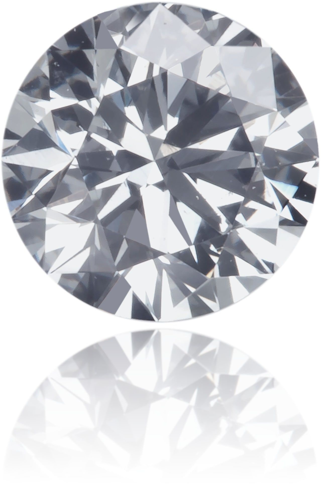 Loose Diamond - ROUND 0.4ct Fancy Gray VS2: Loose Diamond - ROUND 0.4ct Fancy Gray VS2 Source: Natural Shape: ROUND Carats: 0.4 Color: Fancy Gray Certification: GIA The Diamond Depot Guarantee: All items in this auction are guaranteed to be 100