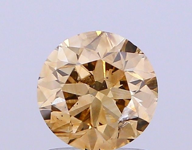 Loose Diamond - ROUND 1.01ct Light Brown SI2: Loose Diamond - ROUND 1.01ct Light Brown SI2 Source: Natural Shape: ROUND Carats: 1.01 Color: Light Brown Certification: NONE Video: