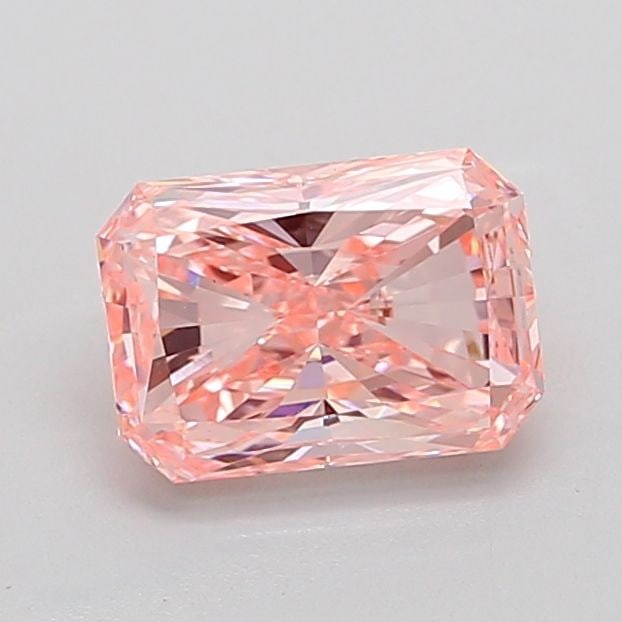 Loose Diamond - RADIANT 3.01ct Fancy Vivid Pink VS1: Loose Diamond - RADIANT 3.01ct Fancy Vivid Pink VS1 Source: This is a real non-mined Diamond that has been grown in a lab Shape: RADIANT Carats: 3.01 Color: Fancy Vivid Pink Certification: IGI The Dia