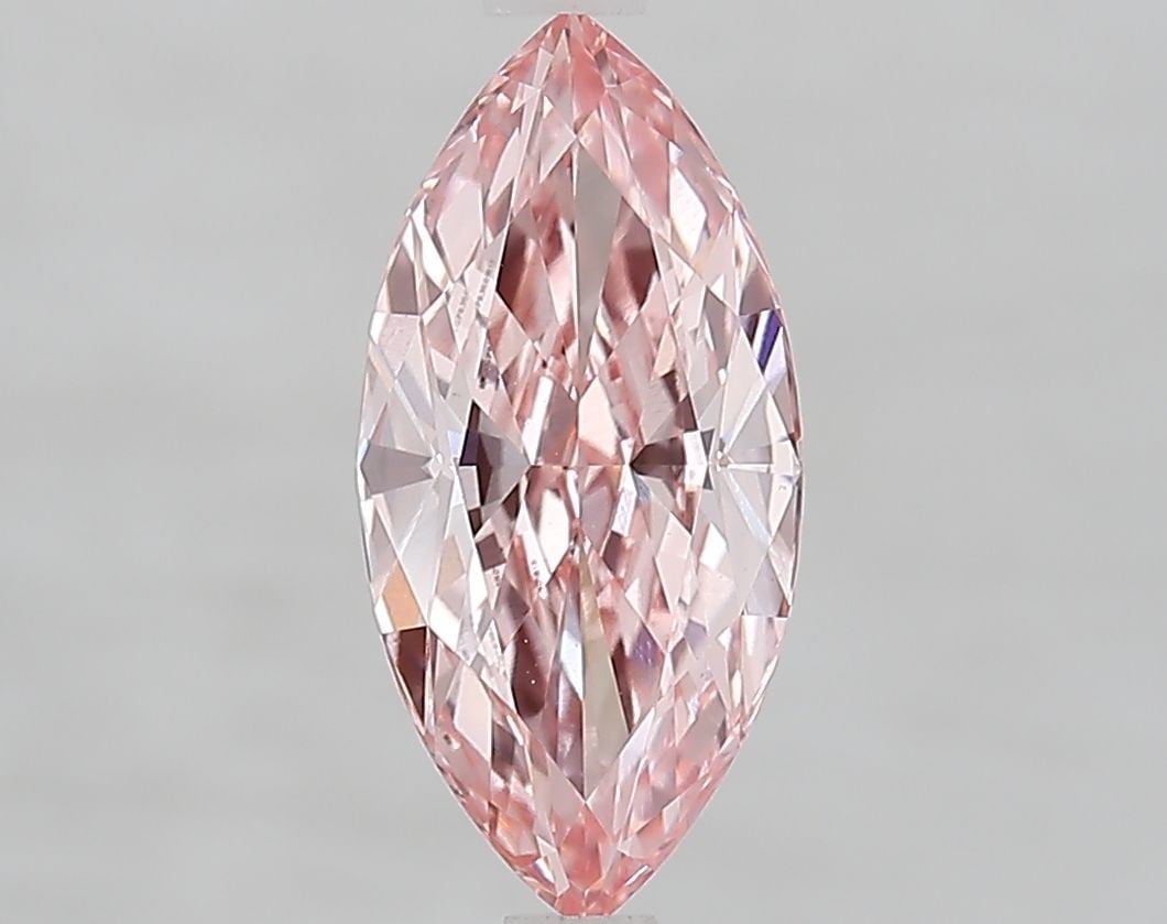 Loose Diamond - MARQUISE 2.02ct Fancy Vivid Pink VS1: Loose Diamond - MARQUISE 2.02ct Fancy Vivid Pink VS1 Source: This is a real non-mined Diamond that has been grown in a lab Shape: MARQUISE Carats: 2.02 Color: Fancy Vivid Pink Certification: IGI Video