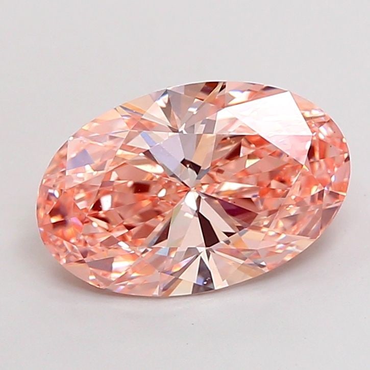 Loose Diamond - OVAL 3.07ct Fancy Intense Pink VS1: Loose Diamond - OVAL 3.07ct Fancy Intense Pink VS1 Source: This is a real non-mined Diamond that has been grown in a lab Shape: OVAL Carats: 3.07 Color: Fancy Intense Pink Certification: IGI Video: