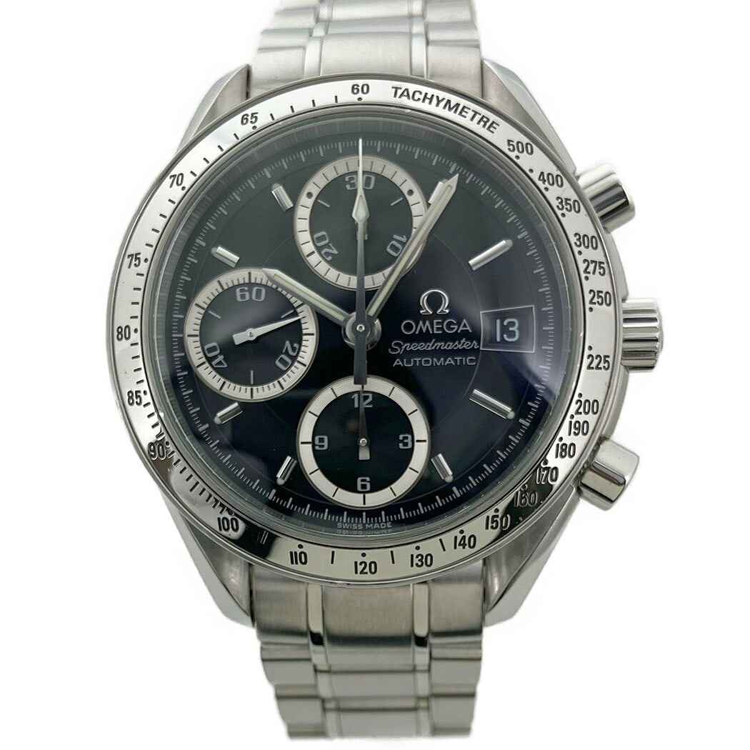 OMEGA Speedmaster Date 3513.56 Automatic Chronograph Black Dial 40mm (1 of 14)