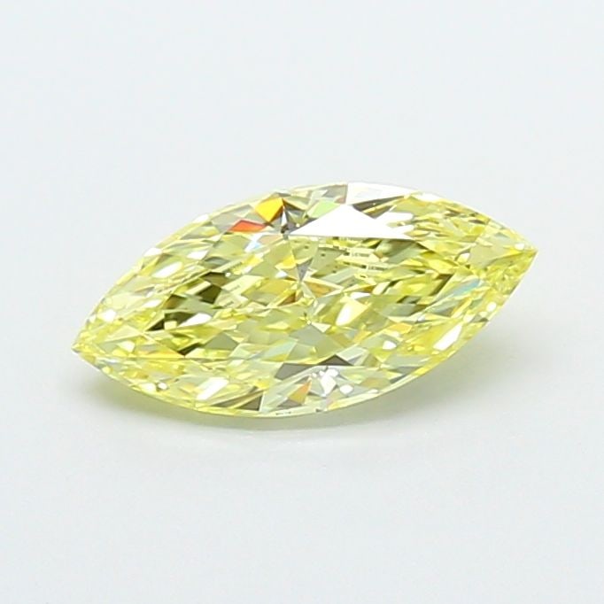Loose Diamond - MARQUISE 1.02ct Fancy Intense Yellow VS1: Loose Diamond - MARQUISE 1.02ct Fancy Intense Yellow VS1 Source: This is a real non-mined Diamond that has been grown in a lab Shape: MARQUISE Carats: 1.02 Color: Fancy Intense Yellow Certification: