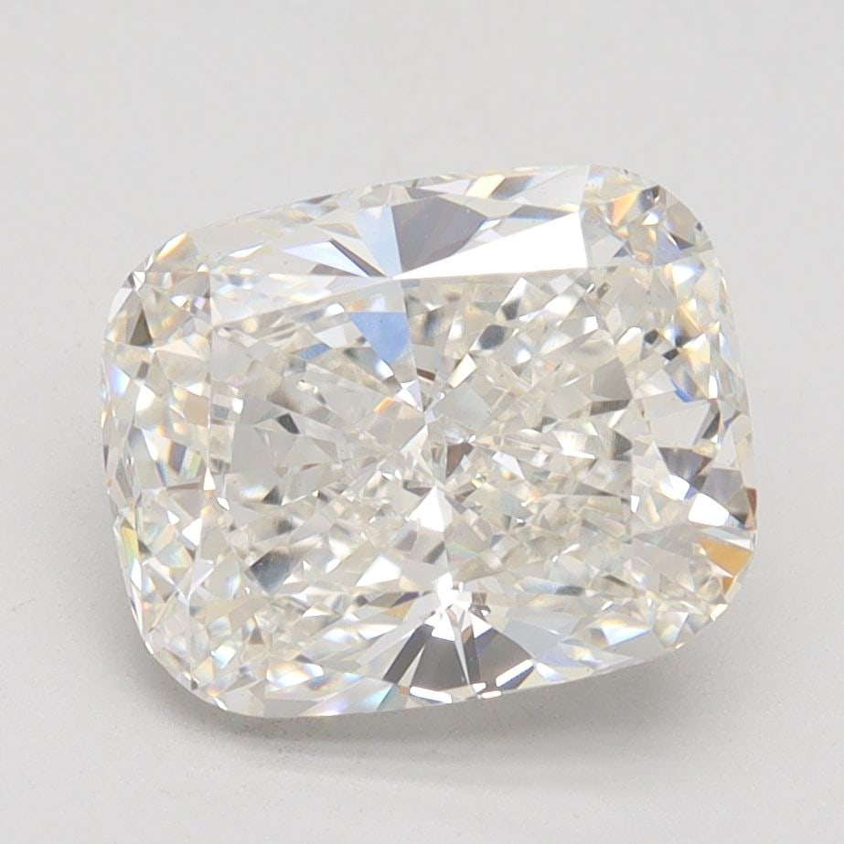 Loose Diamond - CUSHION BRILLIANT 3.1ct G VS1: Loose Diamond - CUSHION BRILLIANT 3.1ct G VS1 Source: This is a real non-mined Diamond that has been grown in a lab Shape: CUSHION BRILLIANT Carats: 3.1 Color: G Clarity: VS1 Certification: IGI Video: