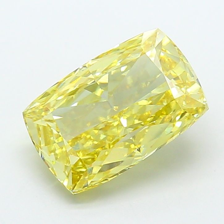 Loose Diamond - CUSHION MODIFIED 7.02ct Fancy Intense Yellow VS1: Loose Diamond - CUSHION MODIFIED 7.02ct Fancy Intense Yellow VS1 Source: This is a real non-mined Diamond that has been grown in a lab Shape: CUSHION MODIFIED Carats: 7.02 Color: Fancy Intense Yellow 