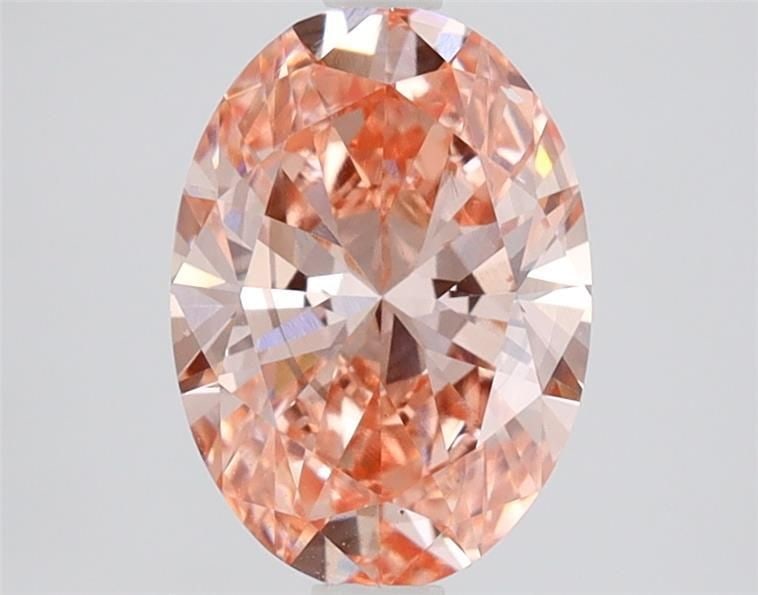Loose Diamond - OVAL 1.52ct Fancy Vivid Pink VS2: Loose Diamond - OVAL 1.52ct Fancy Vivid Pink VS2 Source: This is a real non-mined Diamond that has been grown in a lab Shape: OVAL Carats: 1.52 Color: Fancy Vivid Pink Certification: IGI Video: