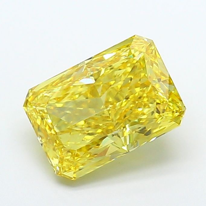 Loose Diamond - RADIANT 6.06ct Fancy Vivid Yellow VS1: Loose Diamond - RADIANT 6.06ct Fancy Vivid Yellow VS1 Source: This is a real non-mined Diamond that has been grown in a lab Shape: RADIANT Carats: 6.06 Color: Fancy Vivid Yellow Certification: IGI Vid