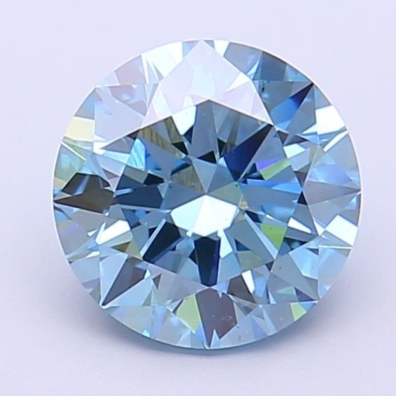 Loose Diamond - ROUND 1.75ct Fancy Vivid Blue VS1: Loose Diamond - ROUND 1.75ct Fancy Vivid Blue VS1 Source: This is a real non-mined Diamond that has been grown in a lab Shape: ROUND Carats: 1.75 Color: Fancy Vivid Blue Certification: IGI Video: