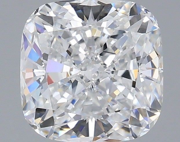 Loose Diamond - CUSHION MODIFIED 2.07ct D VVS1: Loose Diamond - CUSHION MODIFIED 2.07ct D VVS1 Source: This is a real non-mined Diamond that has been grown in a lab Shape: CUSHION MODIFIED Carats: 2.07 Color: D Clarity: VVS1 Certification: IGI Vide