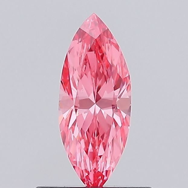 Loose Diamond - MARQUISE 0.41ct Fancy Vivid Pink VS1: Loose Diamond - MARQUISE 0.41ct Fancy Vivid Pink VS1 Source: This is a real non-mined Diamond that has been grown in a lab Shape: MARQUISE Carats: 0.41 Color: Fancy Vivid Pink Certification: NONE Vide