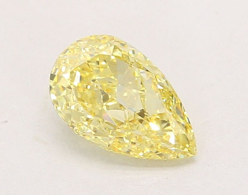 Loose Diamond - PEAR 1.54ct Fancy Intense Yellow VS1: Loose Diamond - PEAR 1.54ct Fancy Intense Yellow VS1 Source: This is a real non-mined Diamond that has been grown in a lab Shape: PEAR Carats: 1.54 Color: Fancy Intense Yellow Certification: IGI Video