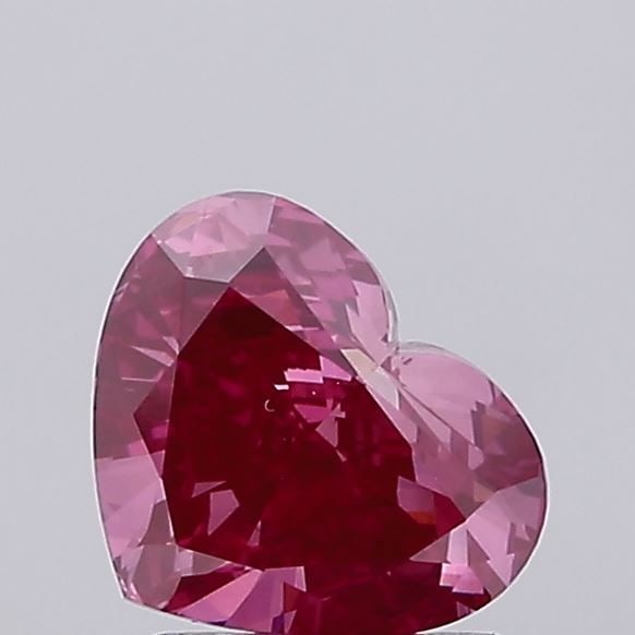 Loose Diamond - HEART 1.41ct Fancy Vivid Pink VS1: Loose Diamond - HEART 1.41ct Fancy Vivid Pink VS1 Source: This is a real non-mined Diamond that has been grown in a lab Shape: HEART Carats: 1.41 Color: Fancy Vivid Pink Certification: NONE Video: