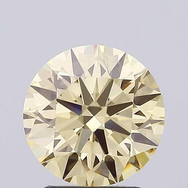 Ideal Loose Diamond - ROUND 2.33ct Fancy Yellow VS1: Ideal Loose Diamond - ROUND 2.33ct Fancy Yellow VS1 Source: This is a real non-mined Diamond that has been grown in a lab Shape: ROUND Carats: 2.33 Color: Fancy Yellow Certification: IGI Video: