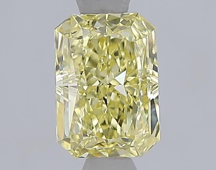 Loose Diamond - RADIANT 1.06ct Fancy Intense Yellow VVS2: Loose Diamond - RADIANT 1.06ct Fancy Intense Yellow VVS2 Source: This is a real non-mined Diamond that has been grown in a lab Shape: RADIANT Carats: 1.06 Color: Fancy Intense Yellow Certification: IG