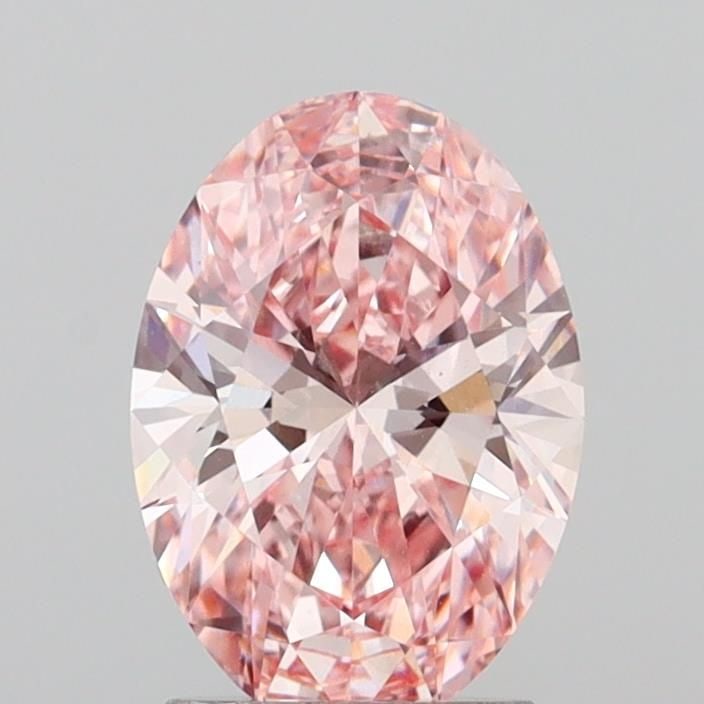 Loose Diamond - OVAL 2.1ct Fancy Vivid Pink VS1: Loose Diamond - OVAL 2.1ct Fancy Vivid Pink VS1 Source: This is a real non-mined Diamond that has been grown in a lab Shape: OVAL Carats: 2.1 Color: Fancy Vivid Pink Certification: IGI Video: