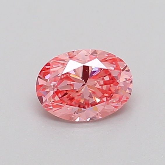 Loose Diamond - CUSHION MODIFIED 0.43ct Fancy Intense Pink VS1: Loose Diamond - CUSHION MODIFIED 0.43ct Fancy Intense Pink VS1 Source: This is a real non-mined Diamond that has been grown in a lab Shape: CUSHION MODIFIED Carats: 0.43 Color: Fancy Intense Pink Cert
