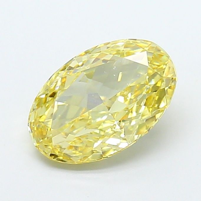 Loose Diamond - OVAL 2.52ct Fancy Yellow VVS2: Loose Diamond - OVAL 2.52ct Fancy Yellow VVS2 Source: This is a real non-mined Diamond that has been grown in a lab Shape: OVAL Carats: 2.52 Color: Fancy Yellow Certification: IGI Video: