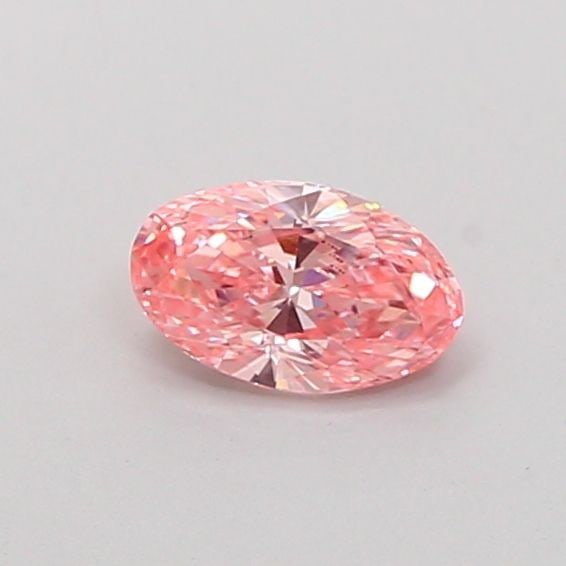 Loose Diamond - OVAL 0.52ct Fancy Vivid Pink VS1: Loose Diamond - OVAL 0.52ct Fancy Vivid Pink VS1 Source: This is a real non-mined Diamond that has been grown in a lab Shape: OVAL Carats: 0.52 Color: Fancy Vivid Pink Certification: IGI Video:
