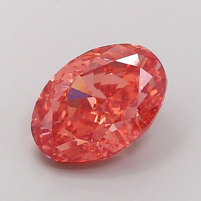 Loose Diamond - OVAL 3.64ct Fancy Vivid Brown Pink VS2: Loose Diamond - OVAL 3.64ct Fancy Vivid Brown Pink VS2 Source: This is a real non-mined Diamond that has been grown in a lab Shape: OVAL Carats: 3.64 Color: Fancy Vivid Brown Pink Certification: IGI V
