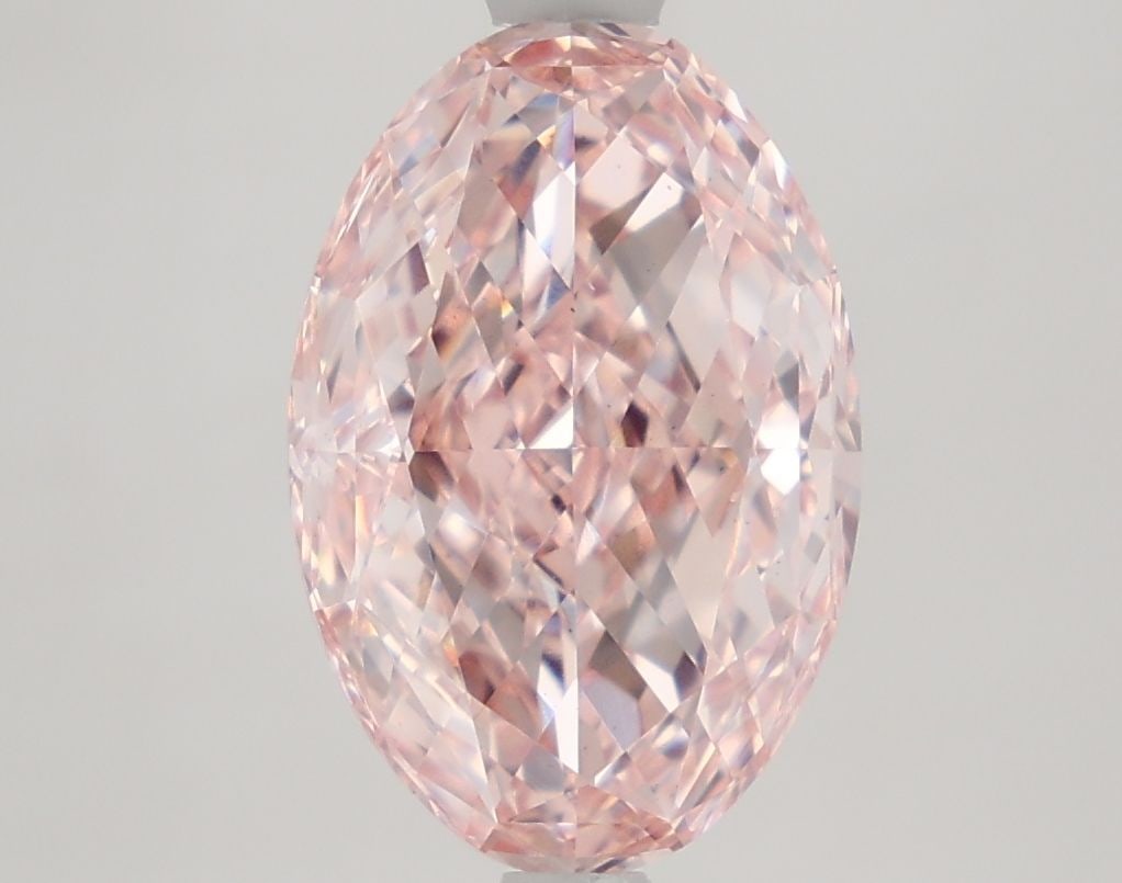 Loose Diamond - OVAL 3.24ct Fancy Vivid Pink VS1: Loose Diamond - OVAL 3.24ct Fancy Vivid Pink VS1 Source: This is a real non-mined Diamond that has been grown in a lab Shape: OVAL Carats: 3.24 Color: Fancy Vivid Pink Certification: IGI Video: