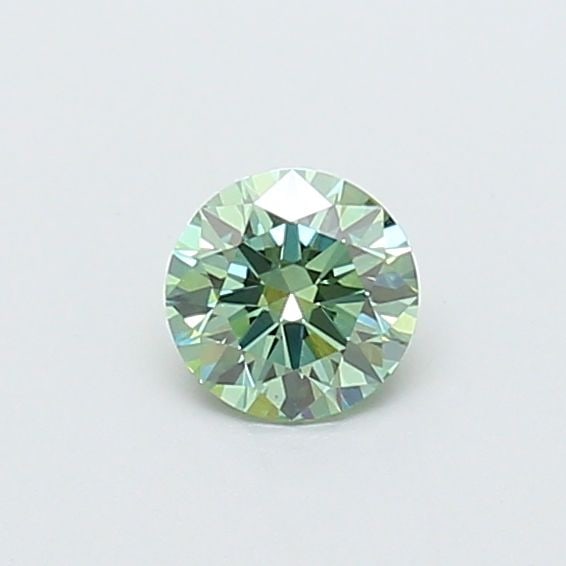 Ideal Loose Diamond - ROUND 0.52ct Fancy Vivid Green VVS1: Ideal Loose Diamond - ROUND 0.52ct Fancy Vivid Green VVS1 Source: This is a real non-mined Diamond that has been grown in a lab Shape: ROUND Carats: 0.52 Color: Fancy Vivid Green Certification: IGI Vi