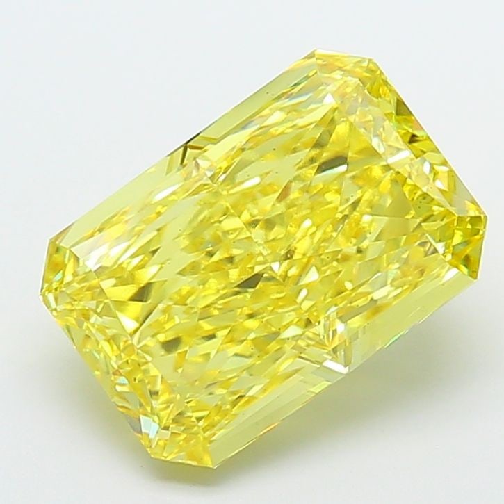 Loose Diamond - RADIANT 7.0ct Fancy Vivid Yellow VS2 (1 of 1)