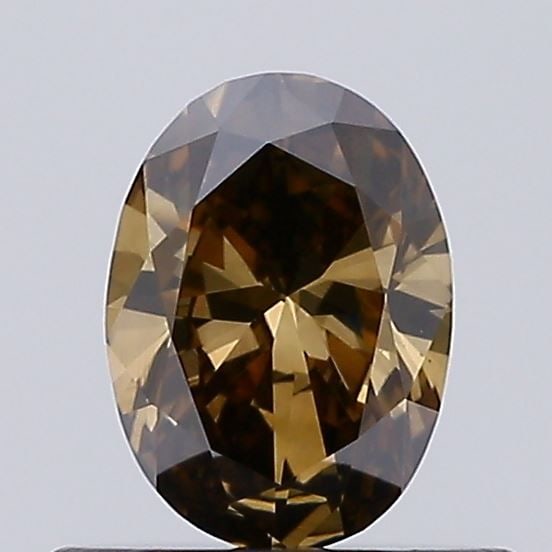 Loose Diamond - OVAL 0.39ct Fancy Brown VS1: Loose Diamond - OVAL 0.39ct Fancy Brown VS1 Source: Natural Shape: OVAL Carats: 0.39 Color: Fancy Brown Certification: NONE Video: