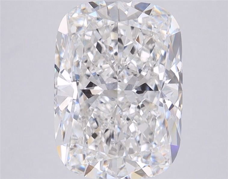 Loose Diamond - CUSHION MODIFIED 5.36ct E VS1: Loose Diamond - CUSHION MODIFIED 5.36ct E VS1 Source: This is a real non-mined Diamond that has been grown in a lab Shape: CUSHION MODIFIED Carats: 5.36 Color: E Clarity: VS1 Certification: IGI Video: