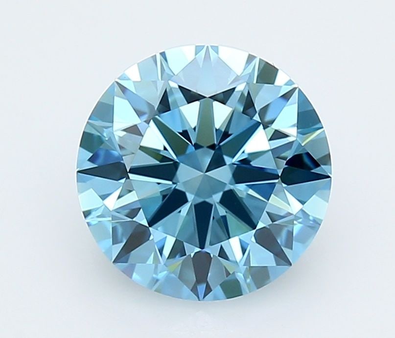 Ideal Loose Diamond - ROUND 2.61ct Fancy Vivid Blue VVS2: Ideal Loose Diamond - ROUND 2.61ct Fancy Vivid Blue VVS2 Source: This is a real non-mined Diamond that has been grown in a lab Shape: ROUND Carats: 2.61 Color: Fancy Vivid Blue Certification: IGI Vide