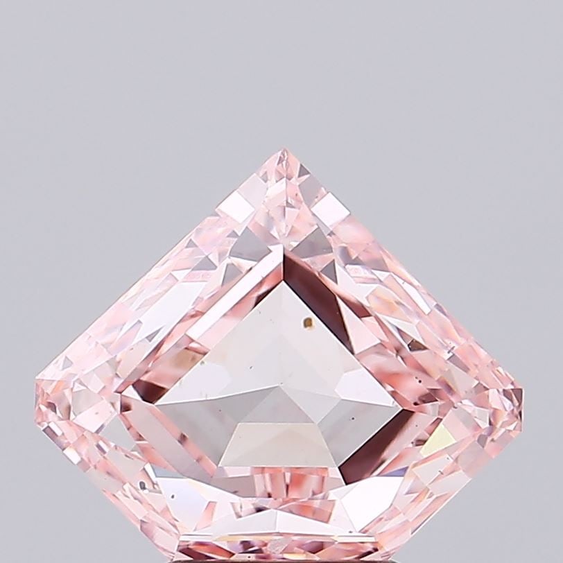 Loose Diamond - HEPTAGONAL 5.16ct Fancy Intense Pink SI1: Loose Diamond - HEPTAGONAL 5.16ct Fancy Intense Pink SI1 Source: This is a real non-mined Diamond that has been grown in a lab Shape: HEPTAGONAL Carats: 5.16 Color: Fancy Intense Pink Certification: