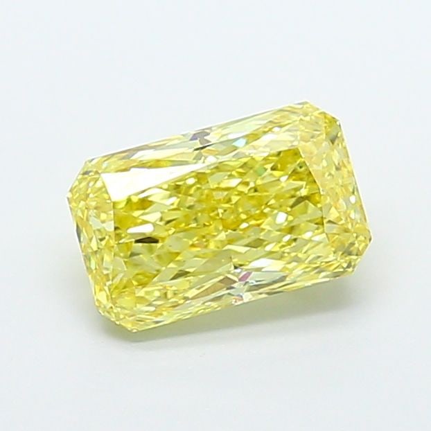 Loose Diamond - RADIANT 2.78ct Fancy Intense Yellow VS1: Loose Diamond - RADIANT 2.78ct Fancy Intense Yellow VS1 Source: This is a real non-mined Diamond that has been grown in a lab Shape: RADIANT Carats: 2.78 Color: Fancy Intense Yellow Certification: IGI