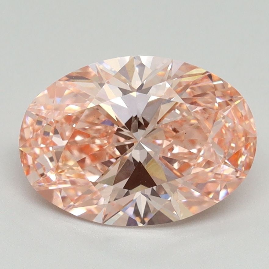 Loose Diamond - OVAL 2.19ct Fancy Vivid Pink VS1: Loose Diamond - OVAL 2.19ct Fancy Vivid Pink VS1 Source: This is a real non-mined Diamond that has been grown in a lab Shape: OVAL Carats: 2.19 Color: Fancy Vivid Pink Certification: IGI Video: