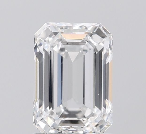 Loose Diamond - EMERALD 1.51ct D VS1: Loose Diamond - EMERALD 1.51ct D VS1 Source: This is a real non-mined Diamond that has been grown in a lab Shape: EMERALD Carats: 1.51 Color: D Clarity: VS1 Certification: IGI Video:
