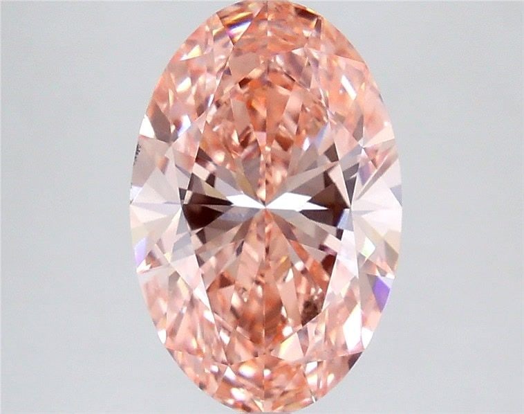Loose Diamond - OVAL 3.1ct Fancy Vivid Pink VS1: Loose Diamond - OVAL 3.1ct Fancy Vivid Pink VS1 Source: This is a real non-mined Diamond that has been grown in a lab Shape: OVAL Carats: 3.1 Color: Fancy Vivid Pink Certification: IGI Video: