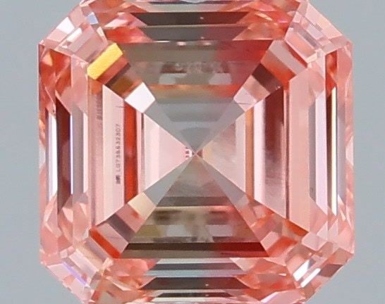 Loose Diamond - ASSCHER 1.08ct Fancy Intense Pink VS1: Loose Diamond - ASSCHER 1.08ct Fancy Intense Pink VS1 Source: This is a real non-mined Diamond that has been grown in a lab Shape: ASSCHER Carats: 1.08 Color: Fancy Intense Pink Certification: IGI Vid